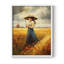 WOMEN Series CMLXV III - reproduction encadrée de qualité supérieure - prête à être accrochée - aucun clou requis-450105031-450105052