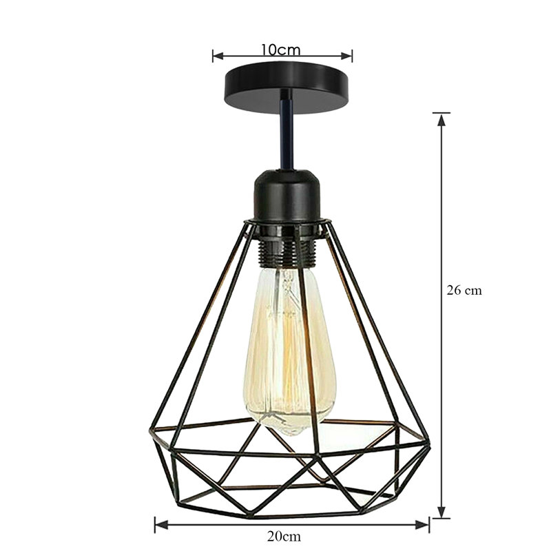 Burson Semi Flush Mount