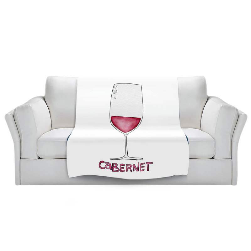 Couverture à vin  Cocktail Cabernet, 51 po x 60 po