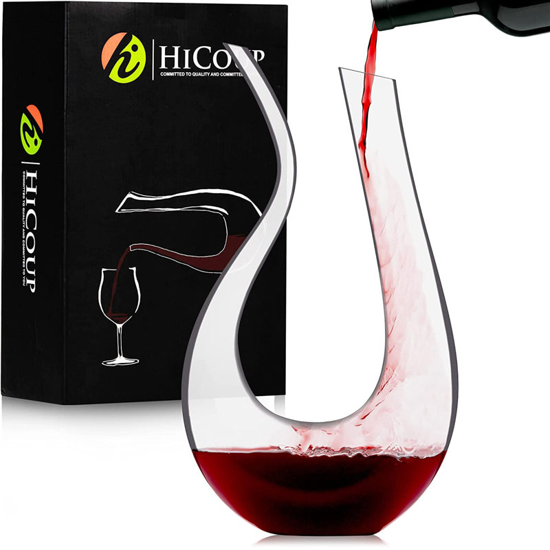 Hicoup 25,36 oz. Carafe à vin