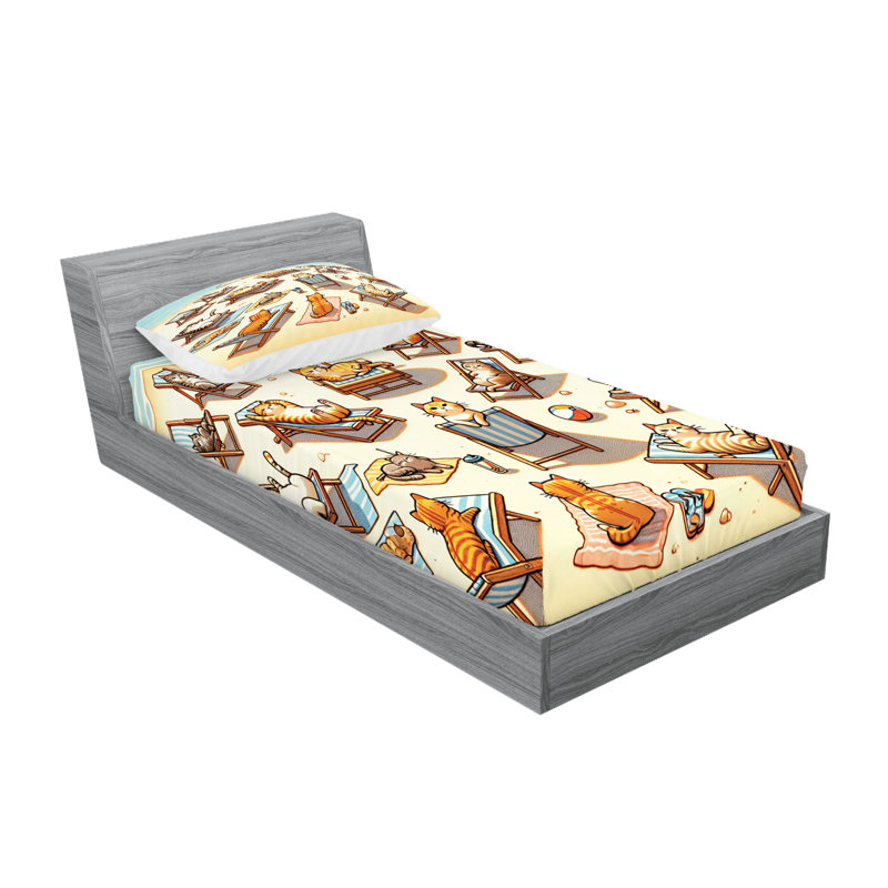 Microfiber Sheet Set, Twin