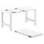 Table de bar extensible en plastique Farrah-1980175137