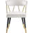 Aarhus Upholstered Gold Metal Side Chair -1180753885