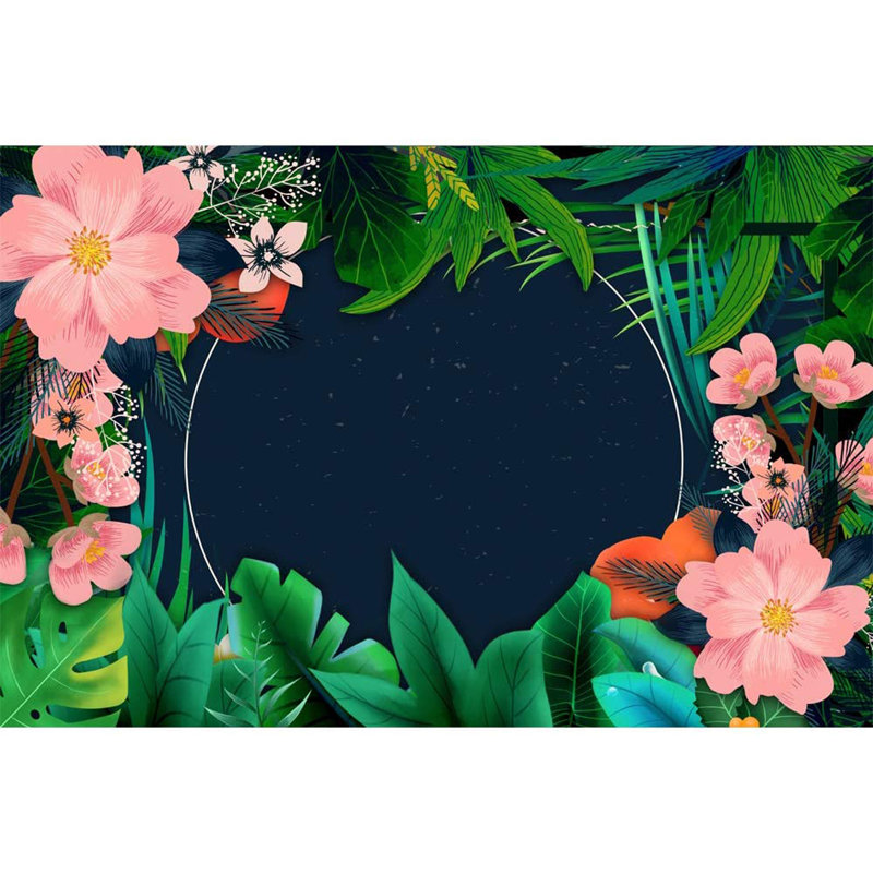 Peel & Stick Floral Border, 100" L x 144" W