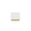 Table de chevet blanche et jaune-771420075