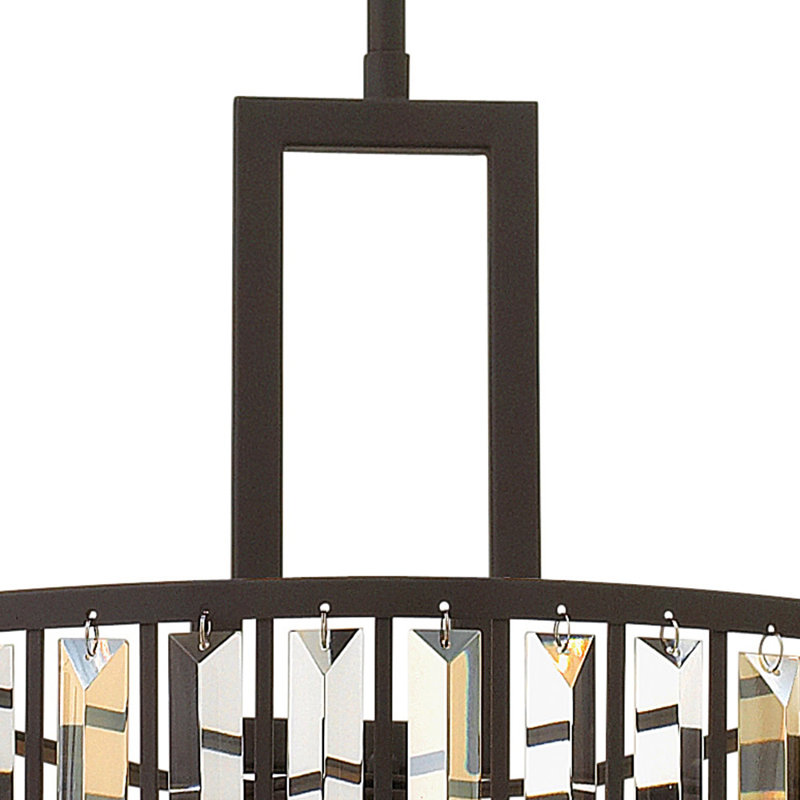 Gemma 3-Light Outdoor Pendant, Bronze