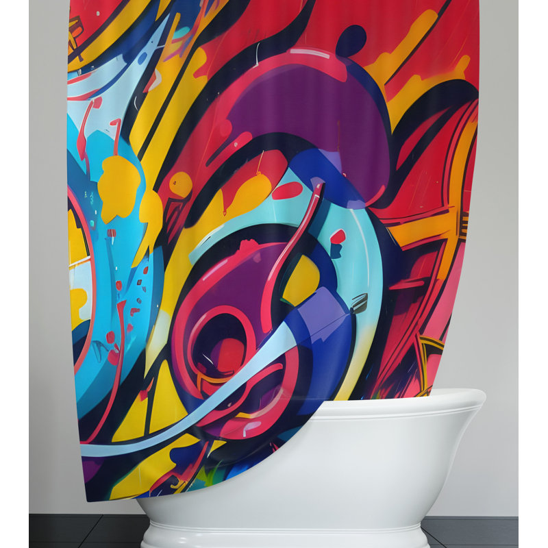 Rideau de douche Cythnie, H 93 po x l 70 po