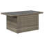 Ensemble de canapé de jardin en rotin PE gris 6 pièces Vidaxl