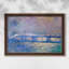 Charing Cross Bridge, 1903 - Claude Monet - Toile encadrée sur mesure-1891463187-1891467236-1891467241
