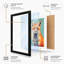 Fox Portrait Modern - Framed Print-972479779-972479781