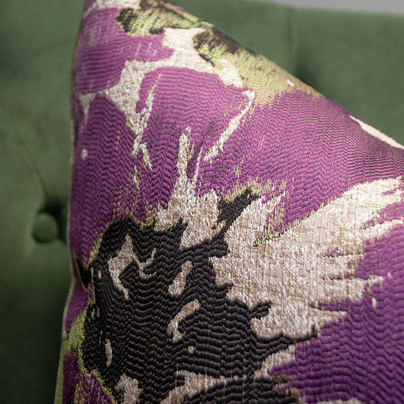 Thomas Collection® Abstract Berry Floral Accent Pillow Assorted Sizes, Rectangle 12"H x 20"W