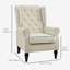 Fauteuil à oreilles Lachesis, bois-33179821