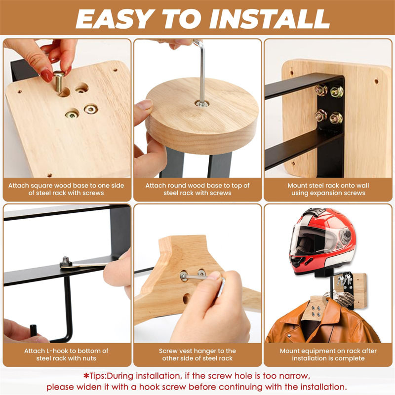 Wall Mounted Sports Rack