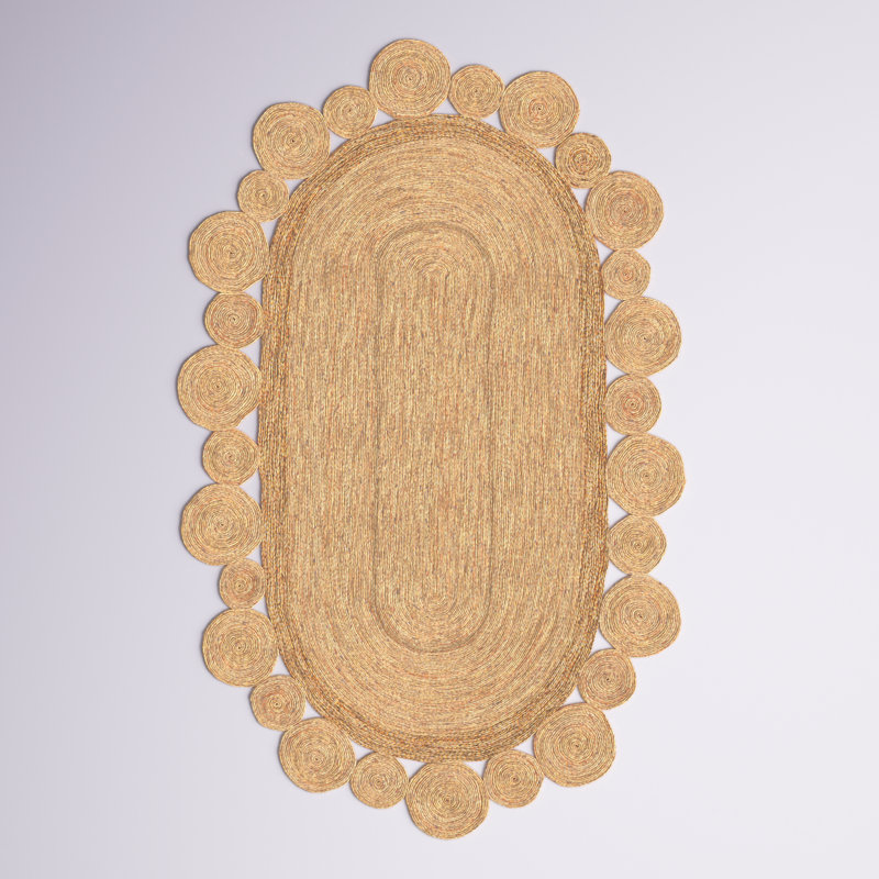 Kluge Indoor Rug, Oval 5'1" x 8'