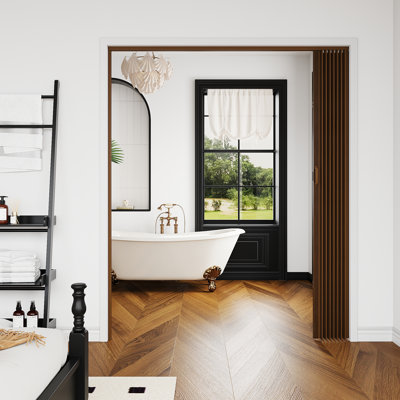 36'' x 80'' Hollow Panelled Accordion Door