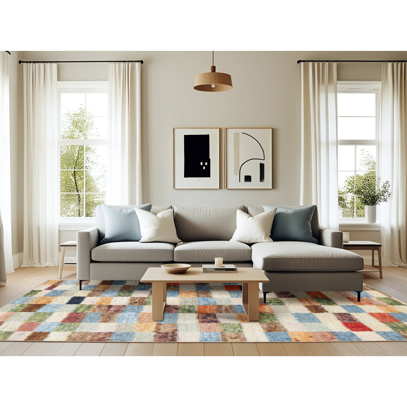 Indoor Rug, Rectangle 6' x 9'