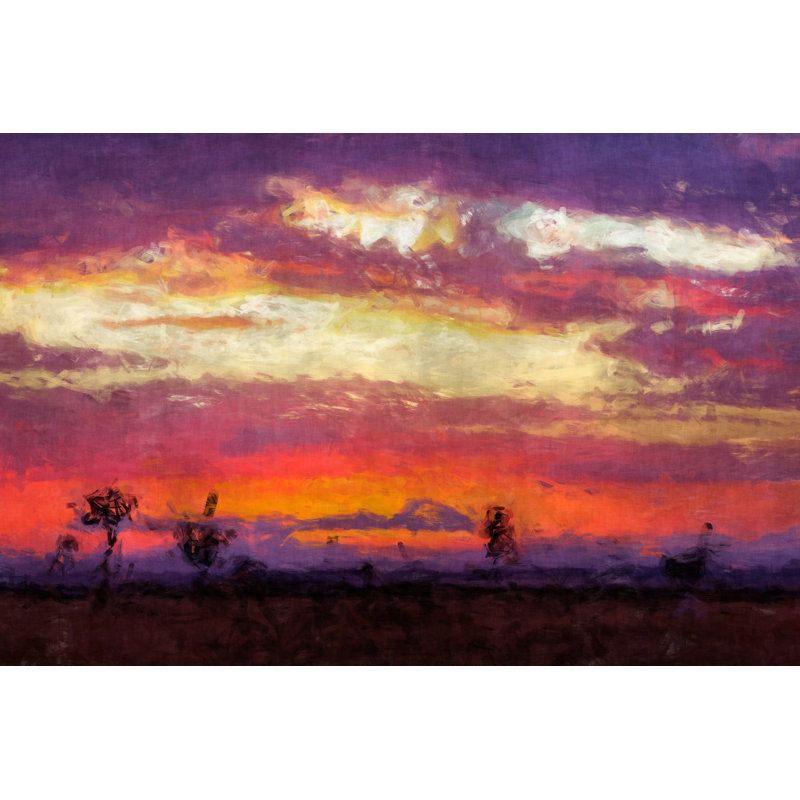 Sunrise Painting - Wrapped Canvas Print, 30cm H x 46cm W x 3.8cm D