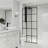 Mosaic 34" W x 74" H Fixed Framed Shower Screen with 3/8" Glass-99084422