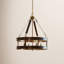 Lustree tambour 4 lumières Oceanport