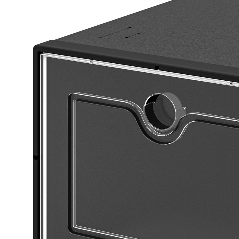 Stackable Shoe Storage Box , Black