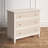 Kaneshiro Solid Wood 39 " W 3 - Drawer Dresser