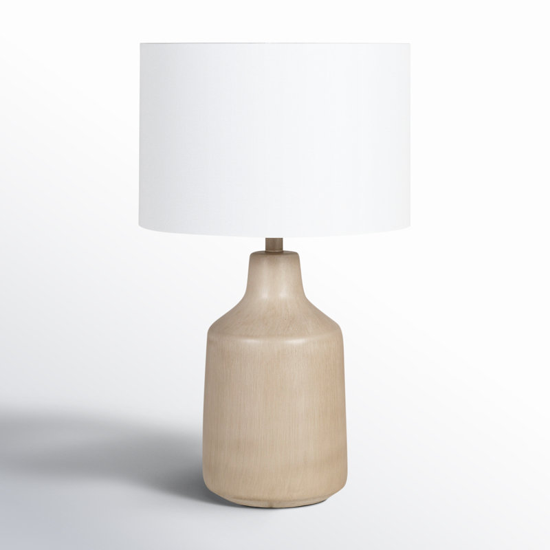 Lockwood Concrete Table Lamp - Modern 25" Design