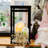 Lantern Modern 15.8''H Battery Powered Integrated LED Outdoor Lantern w/ LED Timer Candles