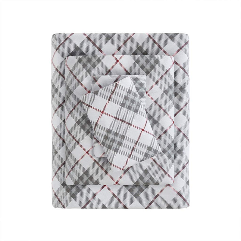 Rapheal 100% Cotton Plaid Sheet Set
