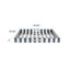 Plateau à rayures roses - Wayfair-968411227