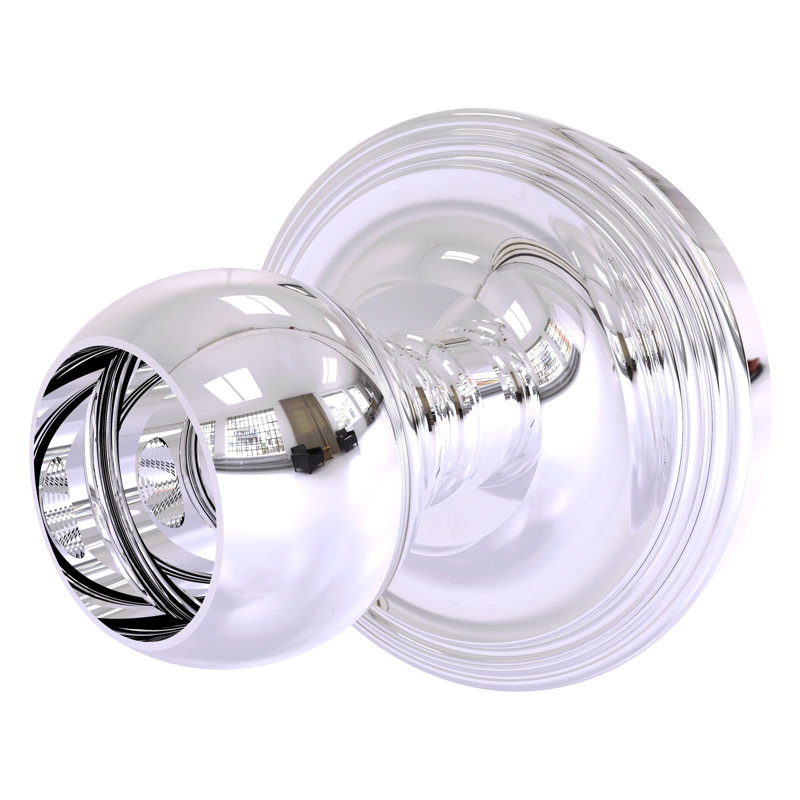 Écusson de rideau de douche Gober, Chrome poli