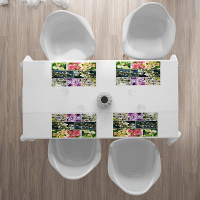 Polyester Floral Rectangle Placemat