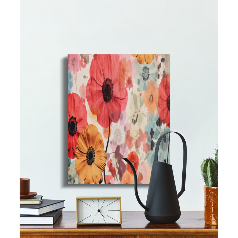 Enright 1 Piece Wrapped Canvas Wall Art Set, 15x30