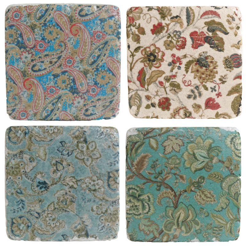 Square 4 Piece Coaster Set