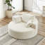 Fauteuil pivotant simple en mousse de 55 po en chenille de 55 po, canapé moderne moelleux, fauteuil pivotant à 360 degrés pour le salon, la chambre à coucher, le salon et la salle de projection-283530091-531973638