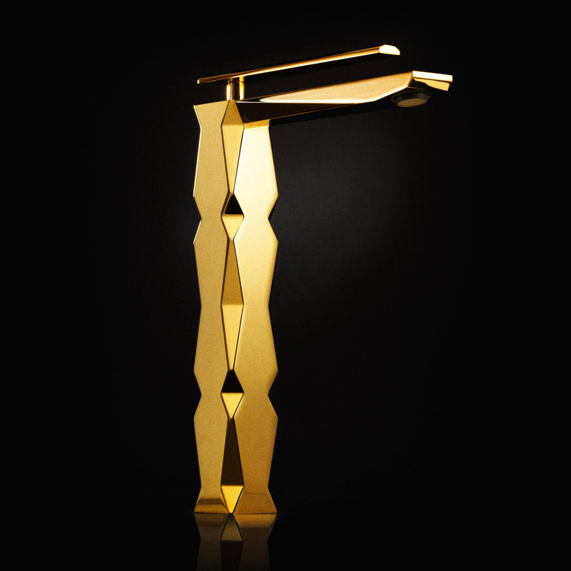 Luxury Single Hole Bathroom Faucet