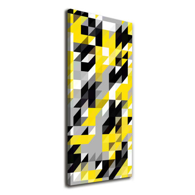 Geometric Background - Wrapped Canvas Print