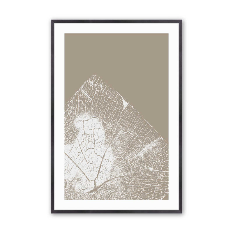 «Timeless Grains II», reproduction, H 15,25 po x l 12,25 po, Cadre photo simple en zinc patiné