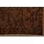 Tapis brun en laine noué à la main de conception unique 4 pi 4 po x 5 pi 10 po New Age