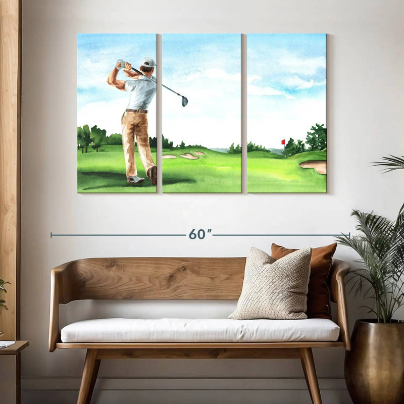 Jeu de golf Sireci, H 32 po x l 50 po