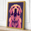 Golden Retriever Portrait Modern - Wrapped Canvas-820723418-820723422