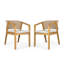 Ensemble de 2 chaises de salle à manger