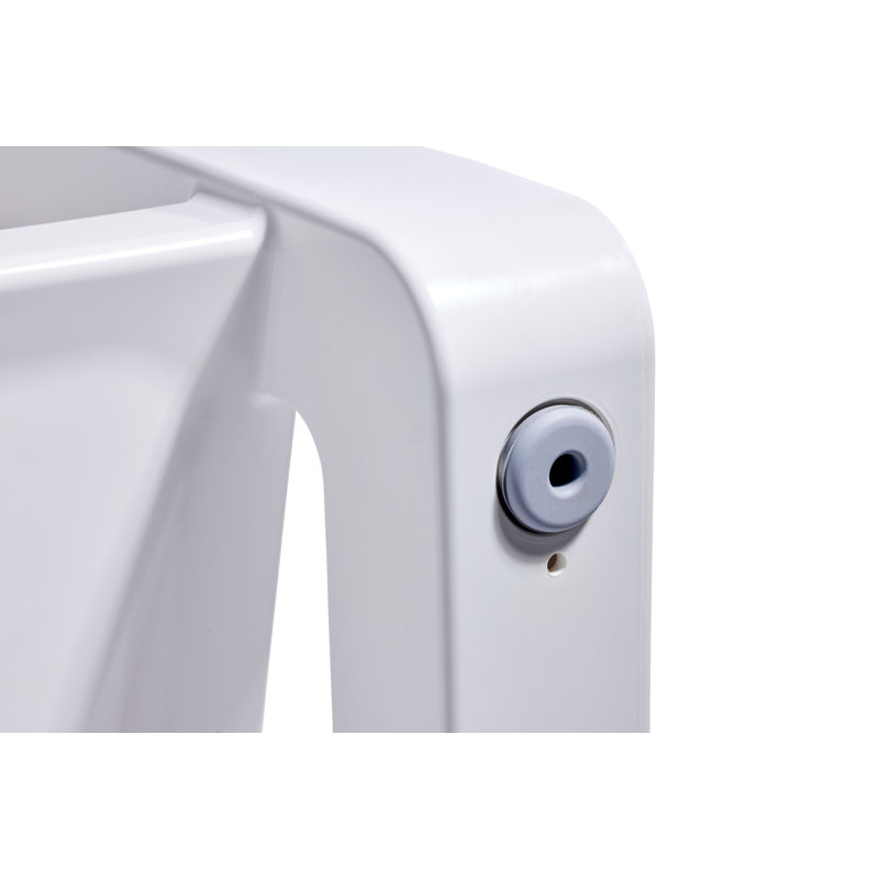 Deck Outdoor Lounge Chair, Highcloud White