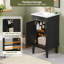 Armoire de salle de bain 18 po style français avec rangement-150115444
