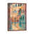 Toile avec cadre en bois brun classique est en rupture de stock