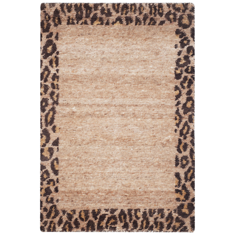 Ralph Lauren Caledon Wool Animal Print Rug, Rectangle 2' x 3'