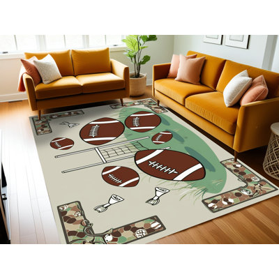 Tapis de football pour enfants Zoomie