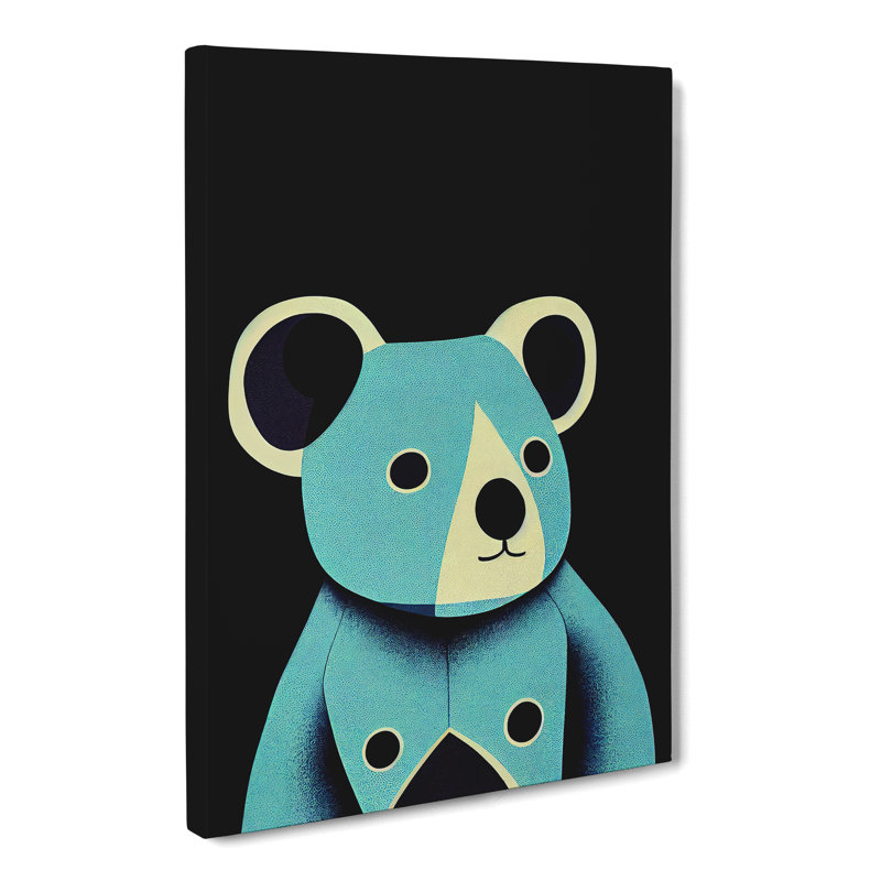 Riesel Koala Bear Design - Wrapped Canvas, 50cm H x 35cm W x 3cm D