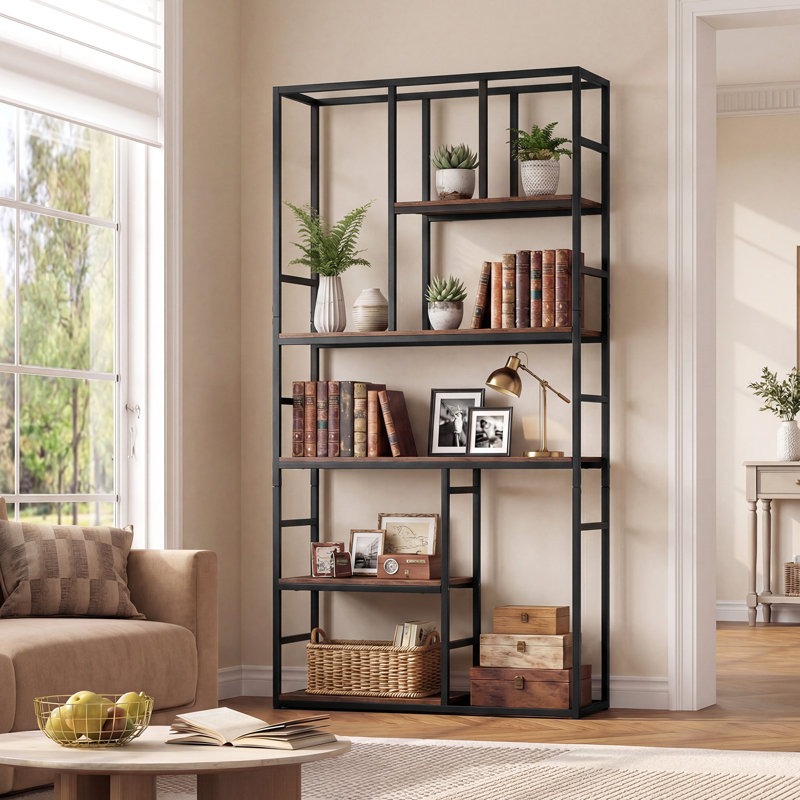 180cm H x 90cm W Metal Etagere Bookcase
