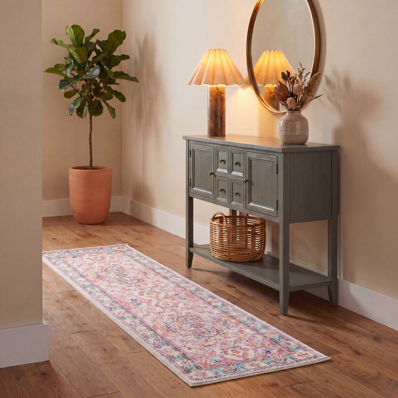 Tapis rose Felty, Rectangle 8 pi x 10 pi