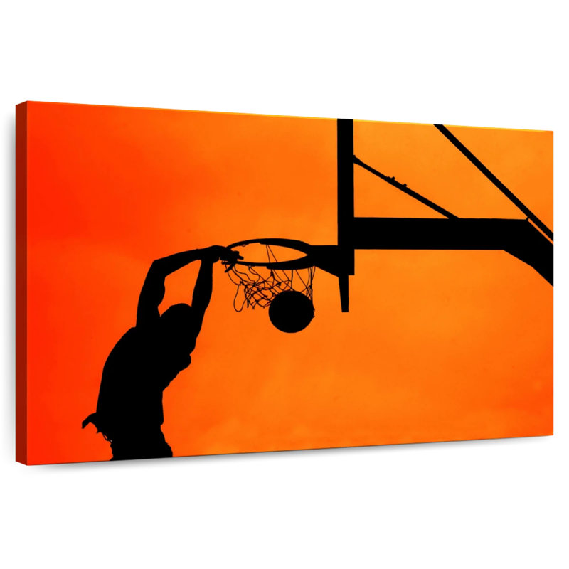 Sireci Basketball Dunk Shadow, 34" H x 51" W